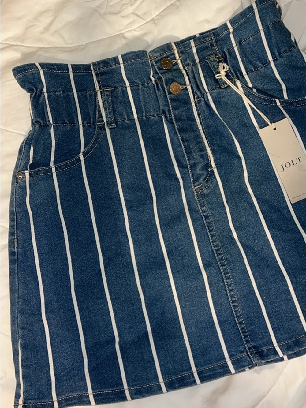 Womens Striped Skirt size M